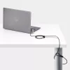 StarTech.com Universal Laptop Cable Lock 6.6ft (2m) – rakinama kabelinė spyna nešiojamam kompiuteriui, suderinama su Noble Wedge®/Nano/K-Slot, serijinė kombinacinė spyna, TAA