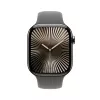 Išmanusis laikrodis Apple Watch Series 10 GPS + Cellular 46mm Natural Titanium Case Stone Grey Sport Band S/M