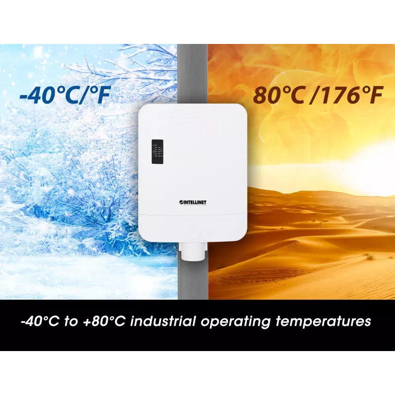 Tinklo jungiklis Intellinet 509220 Gigabit Ethernet 5 prievadų PoE