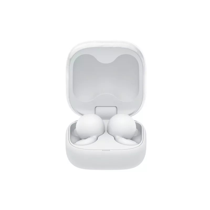 Belaidės ausinės Sony LinkBuds Open WFL910W – atviro tipo, Bluetooth 5.3, 20–20000 Hz, 10 m, baltos