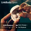 Belaidės ausinės Sony LinkBuds Open WFL910W – atviro tipo, Bluetooth 5.3, 20–20000 Hz, 10 m, baltos