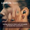Belaidės ausinės Sony LinkBuds Open WFL910W – atviro tipo, Bluetooth 5.3, 20–20000 Hz, 10 m, baltos