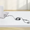 StarTech.com Slim Lock Noble Wedge® suderinama spyna, 1,5 m fiksavimo kabelis, apsauga nuo vagystės nešiojamam kompiuteriui, pjovimui atsparus plieninis kabelis, raktinė spyna