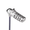 StarTech.com Slim Lock Nano Slot suderinama, 2 m fiksavimo kabelis, apsauga nuo vagystės nešiojamam kompiuteriui, pjovimui atsparus plieninis kabelis, 4 skaitmenų kodas