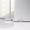 StarTech.com Slim Lock Nano Slot suderinama, 2 m fiksavimo kabelis, apsauga nuo vagystės nešiojamam kompiuteriui, pjovimui atsparus plieninis kabelis, 4 skaitmenų kodas
