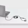 StarTech.com Slim Lock Nano Slot suderinama, 2 m fiksavimo kabelis, apsauga nuo vagystės nešiojamam kompiuteriui, pjovimui atsparus plieninis kabelis, 4 skaitmenų kodas