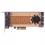 QNAP QM2-2P-244A PCIe M.2 NVMe adapterio kortelė