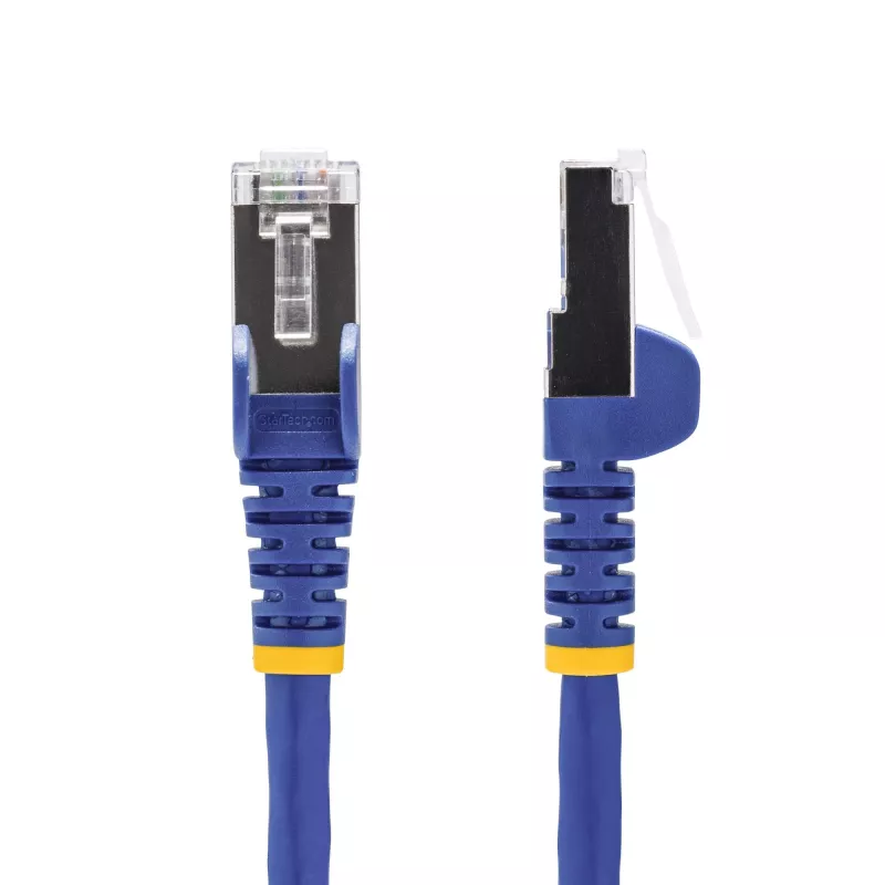 StarTech.com 50 cm mėlynas CAT8 Ethernet kabelis, S/FTP, 26AWG, grynas varis, LSZH, 25G/40G, 2000 MHz, 100W PoE++