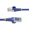 StarTech.com 50 cm mėlynas CAT8 Ethernet kabelis, S/FTP, 26AWG, grynas varis, LSZH, 25G/40G, 2000 MHz, 100W PoE++