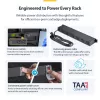 StarTech.com 50 cm mėlynas CAT8 Ethernet kabelis, S/FTP, 26AWG, grynas varis, LSZH, 25G/40G, 2000 MHz, 100W PoE++