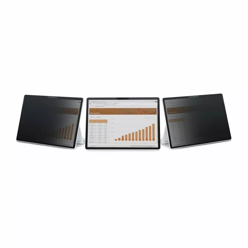 StarTech.com 4 krypčių 12,3 col. Surface Pro 4/5/6/7/7+ privatumo ekrano filtras, portretas / peizažas, liečiamas, +/- 30° žiūrėjimo kampas, mėlynos šviesos mažinimas, matinis paviršius