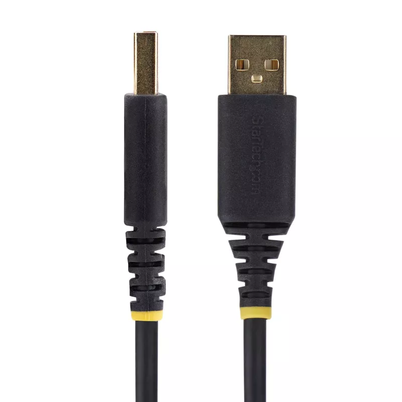 StarTech.com 1 pėdos (30 cm) USB į RS232 nuoseklųjį adapterio kabelis su COM išlaikymu ir keičiamomis veržlėmis/varžtais, USB-A į DB9, FTDI mikroschema, ESD apsauga, Windows/macOS/Linux