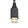 StarTech.com 1 pėdos (30 cm) USB į RS232 nuoseklųjį adapterio kabelis su COM išlaikymu ir keičiamomis veržlėmis/varžtais, USB-A į DB9, FTDI mikroschema, ESD apsauga, Windows/macOS/Linux