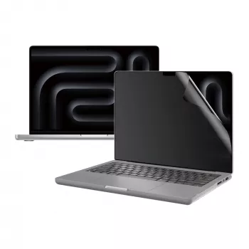 PanzerGlass DualPrivacy ekrano apsauga su CamSlider™ MacBook Pro 14 inch M1 M2 M3 M4