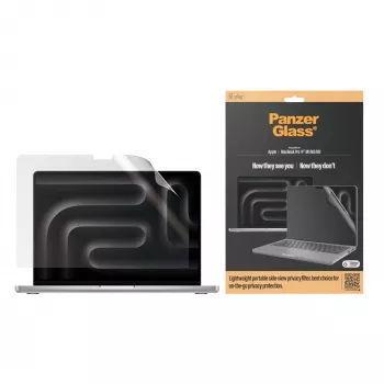 PanzerGlass DualPrivacy ekrano apsauga su CamSlider™ MacBook Pro 14 inch M1 M2 M3 M4