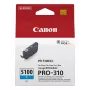 Originalus Canon PFI-5100 C rašalo kasetė, žydra, 1 vnt.