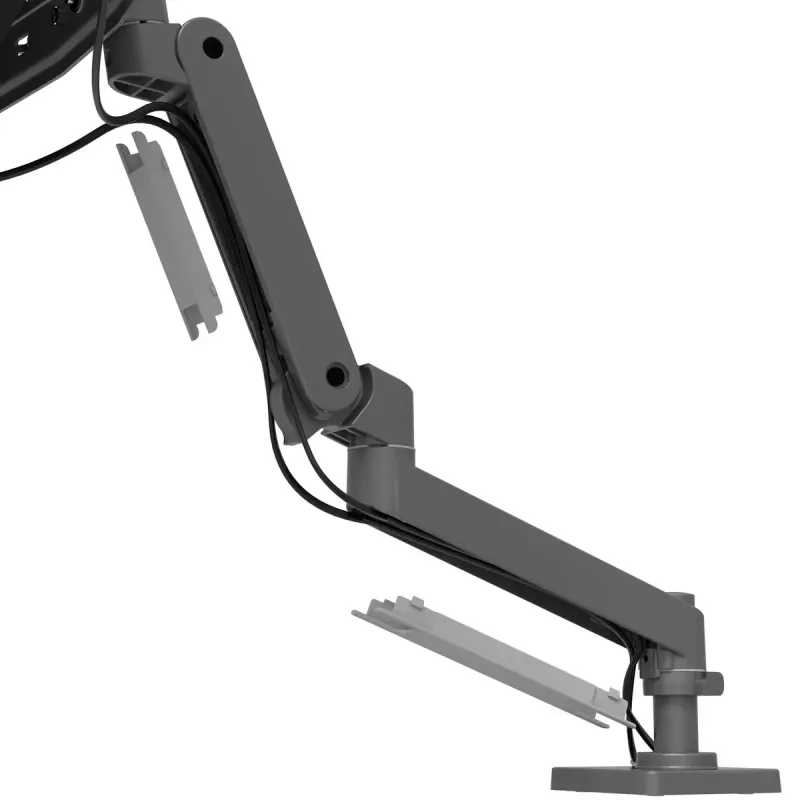 Ergotron LX Pro Series 45-684-293 monitorio laikiklis 68,6 cm 27 colių stalas Pilka