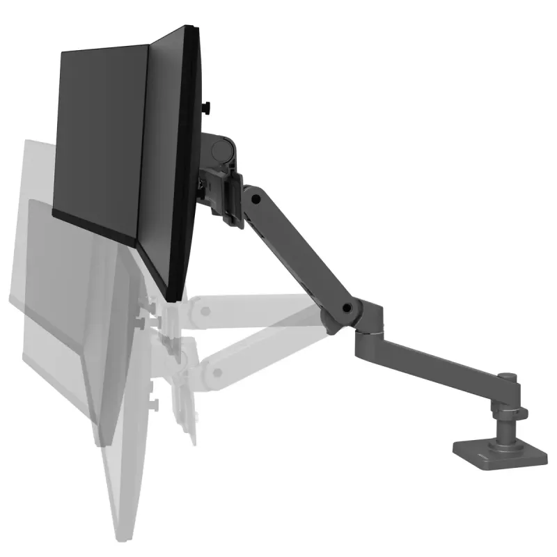 Ergotron LX Pro Series 45-684-293 monitorio laikiklis 68,6 cm 27 colių stalas Pilka