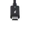 StarTech.com 1,5 pėdų (50 cm) Thunderbolt 5 laidas, 80 Gbps / iki 120 Gbps, 240 W PD, 8K 60 Hz, sertifikuotas Thunderbolt laidas – suderinamas su Thunderbolt 4 / USB4 / USB-C
