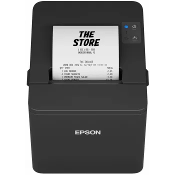 Terminis kvitų spausdintuvas Epson TM-T20IV, 203x203 DPI, laidinis, juodas