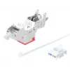 Tinklo lizdas Intellinet 791311 Keystone modulis plokščias raudonas RJ-45