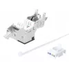 Intellinet 791298 Cat6a 10G ekranuotas bekontaktis kištukinis modulis, juodas