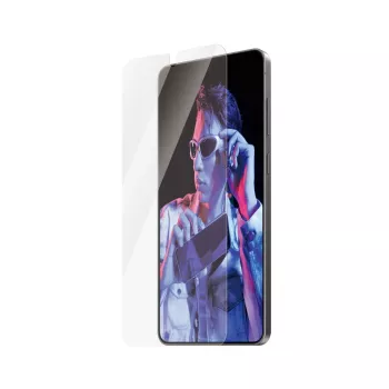 Apsauginis stiklas PanzerGlass SAFE. Samsung S25 Edge Ultra-Wide Fit, atsparus smūgiams ir įbrėžimams