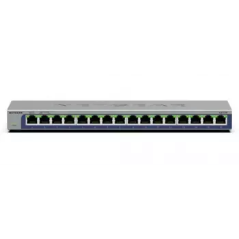 NETGEAR GS116 16 prievadų nevaldomas L2 Gigabit Ethernet (10/100/1000) jungiklis, juodas