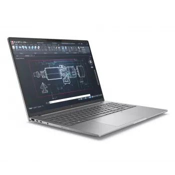 HP ZBook 8 G1i Intel Core Ultra 9 285H 40.6 cm (16 colių) WUXGA 64 GB DDR5-SDRAM Wi-Fi 7 (802.11be) Windows 11 Pro AI nešiojamas kompiuteris