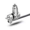 StarTech.com Universal Laptop Lock 6.6ft (2m) – rakinama apsauginė kabelio spyna nešiojamiesiems kompiuteriams, suderinama su Noble Wedge/Nano/K-Slot