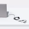 StarTech.com Universal Laptop Lock 6.6ft (2m) – rakinama apsauginė kabelio spyna nešiojamiesiems kompiuteriams, suderinama su Noble Wedge/Nano/K-Slot