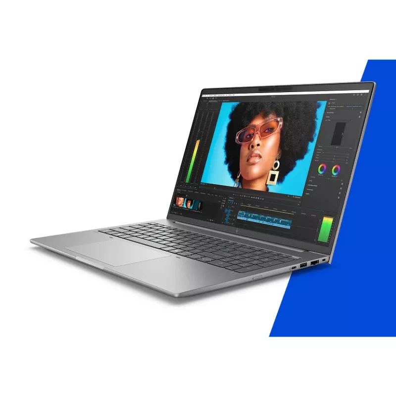 HP ZBook 8 G1i A3ZU1ET nešiojamas kompiuteris, Intel Core Ultra 7 265H, 16 colių, 64GB DDR5, 2TB SSD, NVIDIA RTX 500 Ada 4GB, Windows 11 Pro