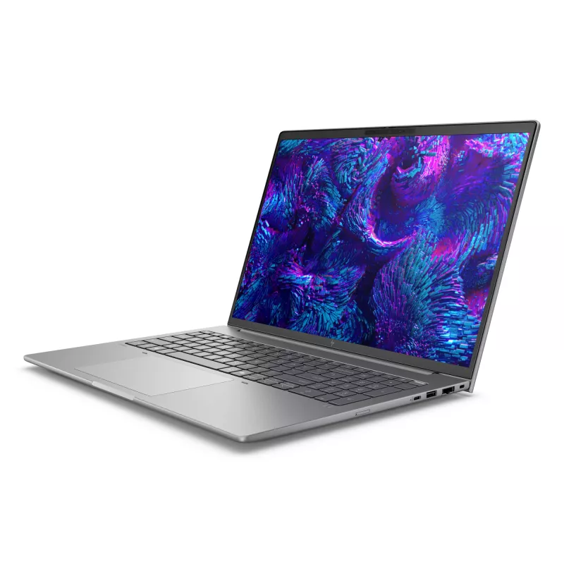 HP ZBook 8 G1i A3ZU1ET nešiojamas kompiuteris, Intel Core Ultra 7 265H, 16 colių, 64GB DDR5, 2TB SSD, NVIDIA RTX 500 Ada 4GB, Windows 11 Pro