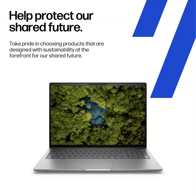 HP ZBook 8 G1i Intel Core Ultra 7 255H 35,6 cm (14 colių) 2,5K 32 GB DDR5-SDRAM Wi-Fi 7 (802.11be) Windows 11 Pro AI PC