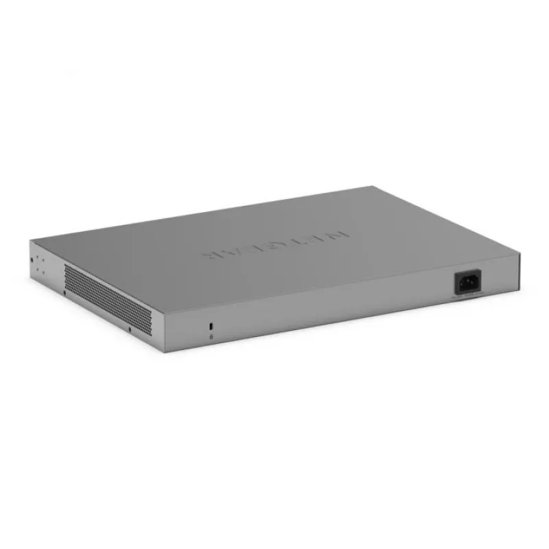 NETGEAR GS748PP 48 prievadų nevaldomas Gigabit Ethernet (10/100/1000) PoE+ komutatorius, pilkas