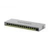 NETGEAR GS116EP valdomas L2/L3 Gigabit Ethernet (10/100/1000) Power over Ethernet (PoE) jungiklis pilkas