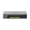 NETGEAR GS105EPP 5 prievadų nevaldomas Gigabit Ethernet (10/100/1000) PoE komutatorius stalas/siena pilka