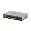 NETGEAR GS105EPP 5 prievadų nevaldomas Gigabit Ethernet (10/100/1000) PoE komutatorius stalas/siena pilka