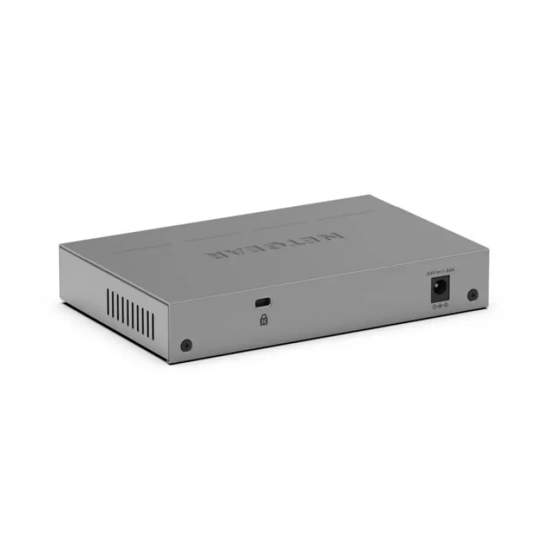 NETGEAR GS105PP nevaldomas Gigabit Ethernet (10/100/1000) Power over Ethernet (PoE) komutatorius, darbalaukio/sieninio montavimo, pilka
