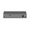 NETGEAR GS105PP nevaldomas Gigabit Ethernet (10/100/1000) Power over Ethernet (PoE) komutatorius, darbalaukio/sieninio montavimo, pilka