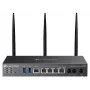 TP-Link Omada DR3220v-4G belaidis maršrutizatorius Gigabit Ethernet dviejų juostų (2,4 GHz / 5 GHz) Juoda