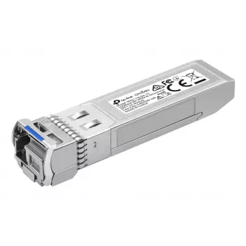 SFP+ vienmodis šviesolaidinis siųstuvas-imtuvas TP-Link Omada SM5110LSA-10, 10.312 Gbit/s, LC (UPC), 10 km, 3,3 V