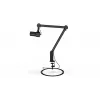 Stalinis mikrofonas ENDORFY Solum Studio – USB laidinis, 24 bitai / 96 kHz, 20–20000 Hz, reguliuojamas stovo laikiklis, lietiminiai valdikliai, ausinių išėjimas, juodas