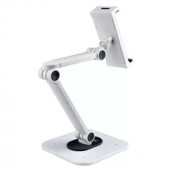 StarTech.com reguliuojamas planšetinio kompiuterio stovas – tvirtinamas prie stalo ar sienos – talpa 1 kg – ergonomiškas universalus planšetės laikiklis su pasukimu ir sukimu