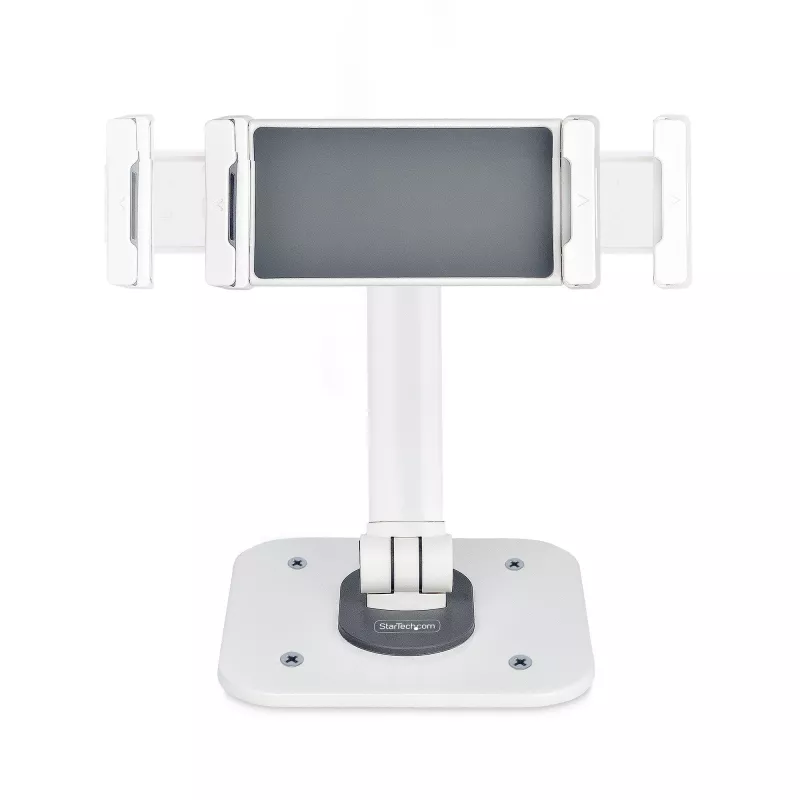StarTech.com reguliuojamas planšetinio kompiuterio stovas – tvirtinamas prie stalo ar sienos – talpa 1 kg – ergonomiškas universalus planšetės laikiklis su pasukimu ir sukimu
