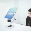 StarTech.com reguliuojamas planšetinio kompiuterio stovas – tvirtinamas prie stalo ar sienos – talpa 1 kg – ergonomiškas universalus planšetės laikiklis su pasukimu ir sukimu