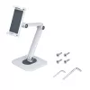 StarTech.com reguliuojamas planšetinio kompiuterio stovas – tvirtinamas prie stalo ar sienos – talpa 1 kg – ergonomiškas universalus planšetės laikiklis su pasukimu ir sukimu