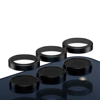PanzerGlass Hoops® kameros lęšio apsauga, juoda, Samsung Galaxy A55 5G