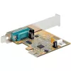„StarTech.com“ PCI Express nuoseklioji kortelė, PCIe į RS232 (DB9) nuoseklioji sąsajos kortelė, asmeninio kompiuterio nuoseklioji kortelė su 16C1050 UART, standartiniu arba žemo profilio laikikliu, COM išlaikymu, skirta „Windows“ ir „Linux“