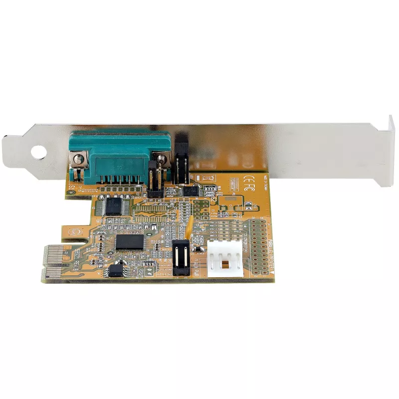 „StarTech.com“ PCI Express nuoseklioji kortelė, PCIe į RS232 (DB9) nuoseklioji sąsajos kortelė, asmeninio kompiuterio nuoseklioji kortelė su 16C1050 UART, standartiniu arba žemo profilio laikikliu, COM išlaikymu, skirta „Windows“ ir „Linux“